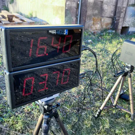 Grande display LED dell’OptiSense Classic